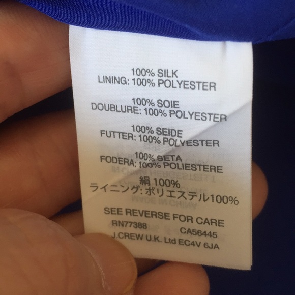 J. CREW Blue dress - Picture 4 of 4